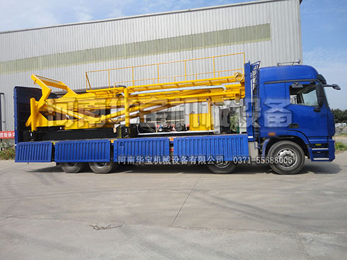 高空壓瓦機(jī)的工作特點